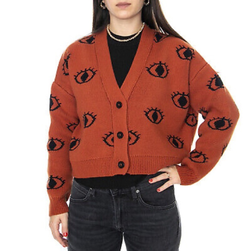Lazy Oaf Eye For An Eye Cardigan